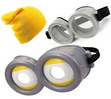 Óculos circulares Minion Figures + chapéu gorro amarelo adulto infantil unissex, usado comprar usado  Enviando para Brazil