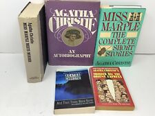 Lote com 5 livros AGATHA CHRISTIE Mysteries Whodunnits Hercule Poiroit Miss Marple comprar usado  Enviando para Brazil