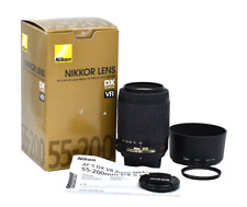 Usado, Lente Nikon NIKKOR AF-S DX VR Zoom-Nikkor 55-200mm f/4.5-5.6G IF-ED caixa aberta comprar usado  Enviando para Brazil