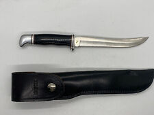 Vintage Buck Knife Fisherman  Hunting Filet with Original Flap Sheath USA, used for sale  Camarillo