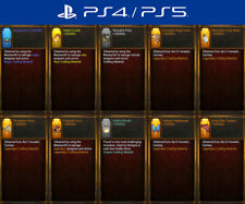 Diablo 3 PS4/PS5 HARDCORE | Todos os materiais de artesanato + pedras-chave GR 1 milhão cada comprar usado  Enviando para Brazil