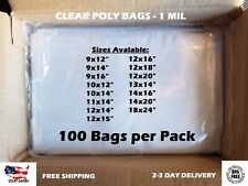 100 clear poly for sale  Killbuck