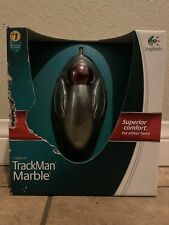 Mouse trackball Logitech Trackman Track Man mármore 910-000806 comprar usado  Enviando para Brazil