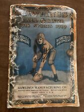 Catálogo de equipamentos esportivos de outono e inverno 1929 Rawlings comprar usado  Enviando para Brazil