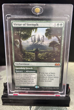 MTG Virtue of Strength - Wilds of Eldraine (WOE) #0197 Magic the Gathering for sale  Shipping to South Africa