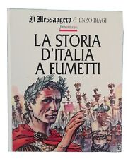 Usato, LA STORIA D'ITALIA A FUMETTI - ENZO BIAGI - MESSAGGERO vol.1 usato  Torrita Tiberina