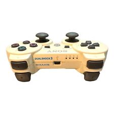 Controle sem fio oficial PlayStation 3 Dualshock3 PS3 [branco/amarelado], usado comprar usado  Enviando para Brazil
