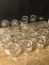 Drinkware glassware mixed for sale  WILMSLOW
