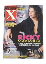 De colección 1994 Revista Generación X Argentina Ricky Martin Cubierta con Póster Estéreo de Soda segunda mano  Argentina 