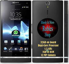 Sony Xperia S 32GB Black (Ohne Simlock) Wlan 3G GPS 12MP Android 4,1 GUT OVP comprar usado  Enviando para Brazil