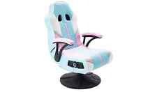 Used, X Rocker Adrenaline V3 2.1 Bluetooth Audio Gaming Chair - Pink & Blue 5028238 for sale  Shipping to South Africa