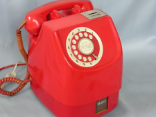 Japanese Payphone Rotary Dial Red Telephone Public Phone Vintage Retro Rare for sale  Shipping to South Africa