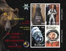 St. Vincent 2008 - SC# 3643 1st Human in Space, Yurt Gagarin - Sheet of 4 MNH for sale  Shipping to Ireland