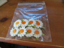 Pair white daisy for sale  NORWICH