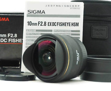 Lente Sigma 10mm f/2.8 EX DC FISHEYE HSM para Canon com caixa [quase em perfeito estado] #Z587A comprar usado  Enviando para Brazil