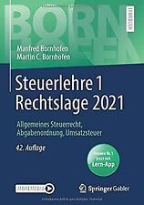 Steuerlehre rechtslage 2021 gebraucht kaufen  Berlin