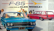 Oldsmobile F-85 4 Portas Sedan V8 Rocket Engine Station Wagon 1961 Family's 2 Páginas comprar usado  Enviando para Brazil