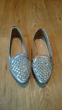 Silver glitter pumps for sale  WOLVERHAMPTON