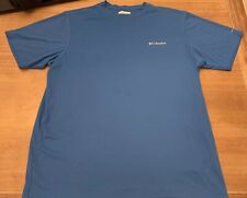 Usado, Camiseta Columbia Omni Freeze azul manga curta resfriamento ativado masculina grande G comprar usado  Enviando para Brazil