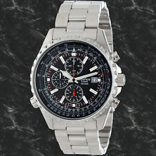 Casio EF527D-1A Edifice relógio cronógrafo masculino mostrador preto 100M aço inoxidável comprar usado  Enviando para Brazil