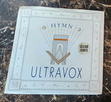 Ultravox Hymn/Monument original 1982 Reino Unido 7" single com manga vinil transparente comprar usado  Enviando para Brazil