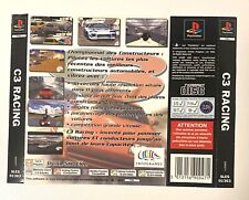 Jaquette arrière Jeu C3 Racing Ps1 Back Cover Original Playstation 1 Jeux comprar usado  Enviando para Brazil