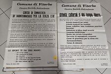Manifesto centro sociale usato  Viterbo