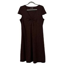 Vestido feminino Horny Toad Rosemarie marrom chocolate tamanho G  comprar usado  Enviando para Brazil