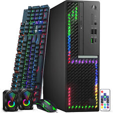 Desktop para jogos Dell 7090 RGB Intel i7-10700 16GB 512GB SSD NVIDIA 1050, Win 11, usado comprar usado  Enviando para Brazil