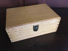 vintage wood box light for sale  Manchester