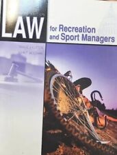 Law for Recreation and Sport Managers. Libro de bolsillo de Doyice J Cotten, 3a edición segunda mano  Embacar hacia Argentina