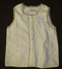 Blouse sleeveless white for sale  Shipping to Ireland