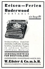 Underwood portable schreibmasc gebraucht kaufen  Hamburg