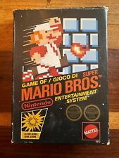 Ultra Raro Primeira Edição Super Mario Bros. NES 5 Parafusos Versão Completa Na Caixa, usado comprar usado  Enviando para Brazil