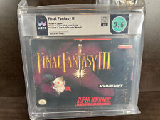 Final Fantasy III 3 Super Nintendo SNES Complete Wata 7.5 CIB comprar usado  Enviando para Brazil