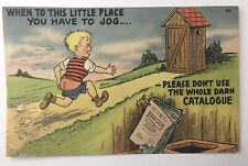 Vintage outhouse postcard for sale  Dayton