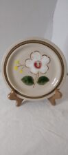 Midland Stoneware Ranier  Hand Painted Japan  Flower Salad Bread Plate for sale  Shipping to South Africa