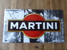 Plaque publicitaire martini d'occasion  Gouville-sur-Mer