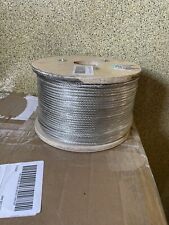 Usado, Cable de acero inoxidable T304 3/16" 7x19 cable cable barandilla cubierta 500 pies segunda mano  Embacar hacia Argentina