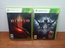 Paquete de juegos Diablo 3 y Diablo Reaper of Souls Xbox 360 2 probado  segunda mano  Embacar hacia Mexico