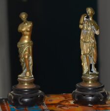 19thc French Gilded Statues of Goddesses Artemis of Gabii & Venus de Milo, VGC for sale  Shipping to South Africa