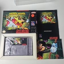Usado, Mickey Mania: Timeless Adventures Of Mickey Mouse SNES com manual e pôster  comprar usado  Enviando para Brazil