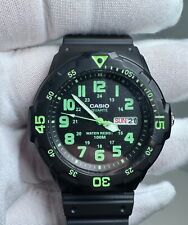 Relógio de quartzo analógico Casio MRW-200H-3BV masculino estilo mergulhador 42mm, usado comprar usado  Enviando para Brazil