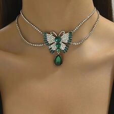 butterfly green necklace for sale  Tomah