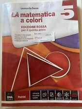 Matematica colori rossa usato  Padova