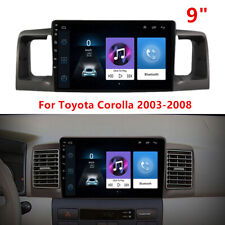 Usado, Rádio estéreo veicular 9"" Android 11.0 GPS navegação WiFi FM RDS para Toyota Corolla 03-08 comprar usado  Enviando para Brazil