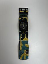 Nixon The Scout Watch Black/Yellow Graphic for sale  Shipping to South Africa