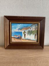 Vintage framed oil for sale  LEICESTER