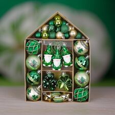 Open Box Valery Madelyn St Patricks Day Decorations Shamrock Tree Ornament Set. for sale  Shipping to South Africa