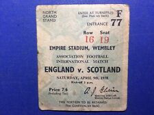 Ticket england scotland for sale  HARLOW